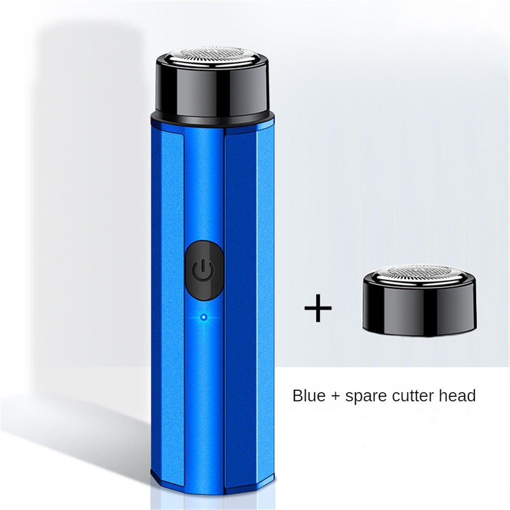 Sẵn Sàng Mini Xách Tay Tóc   Cạo Máy Cạo Râu Điện Cho Nam Giới Râu Tông Đơ USB Có Thể Sạc Lại Du Lịch Mặt Máy Cạo Râu Tóc Loại Bỏ Serein