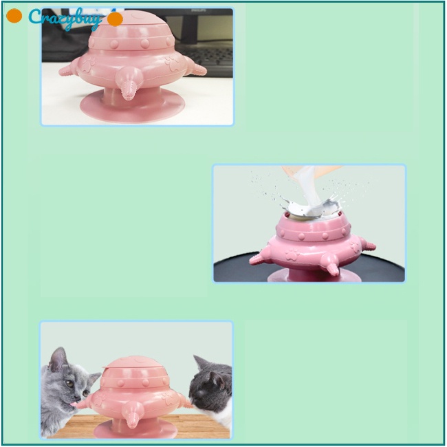 Cr Dụng Cụ Cho Thú Cưng Ăn Bằng Silicon Đa Năng Có Giác Hút Mạnh Tiện Dụng