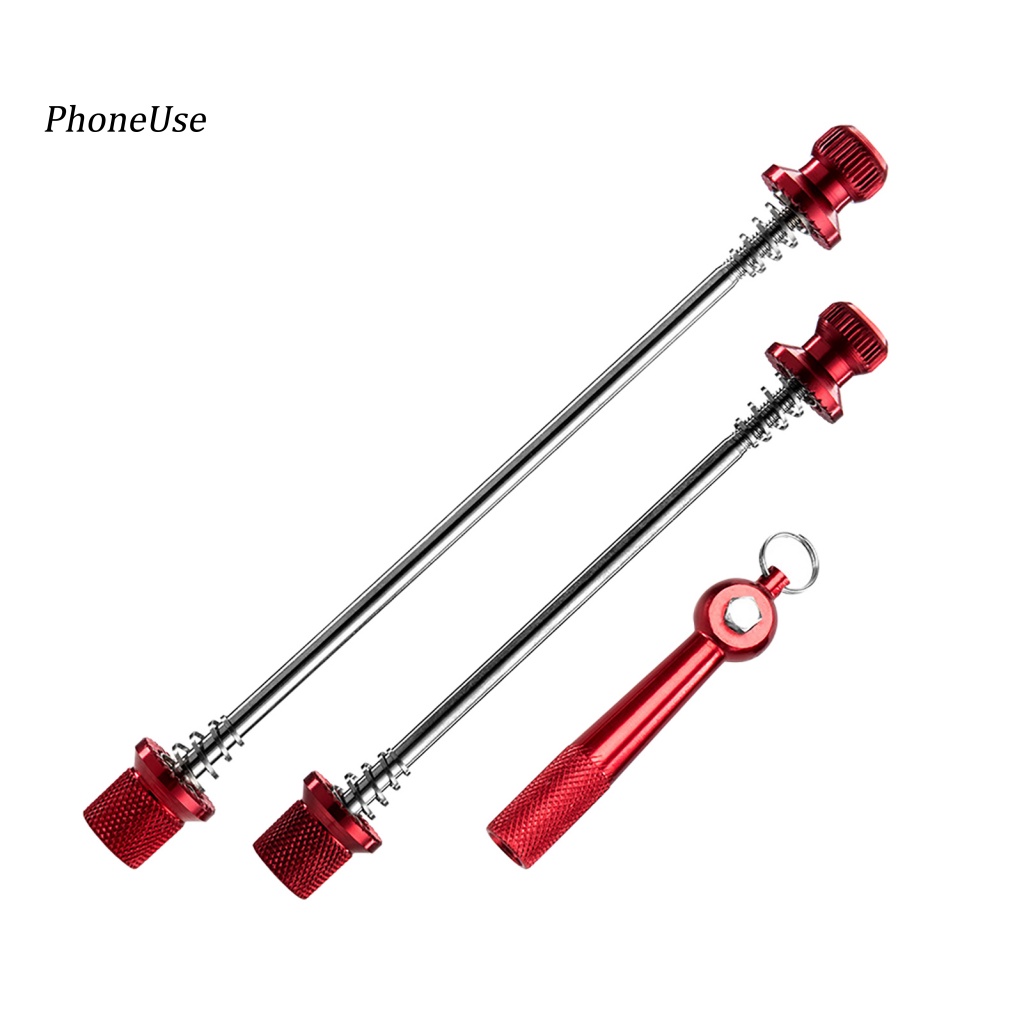 Pu Bộ Trục Trước Và Sau Xe Đạp Siêu Nhẹ Tháo Gỡ Nhanh Chống Trộm