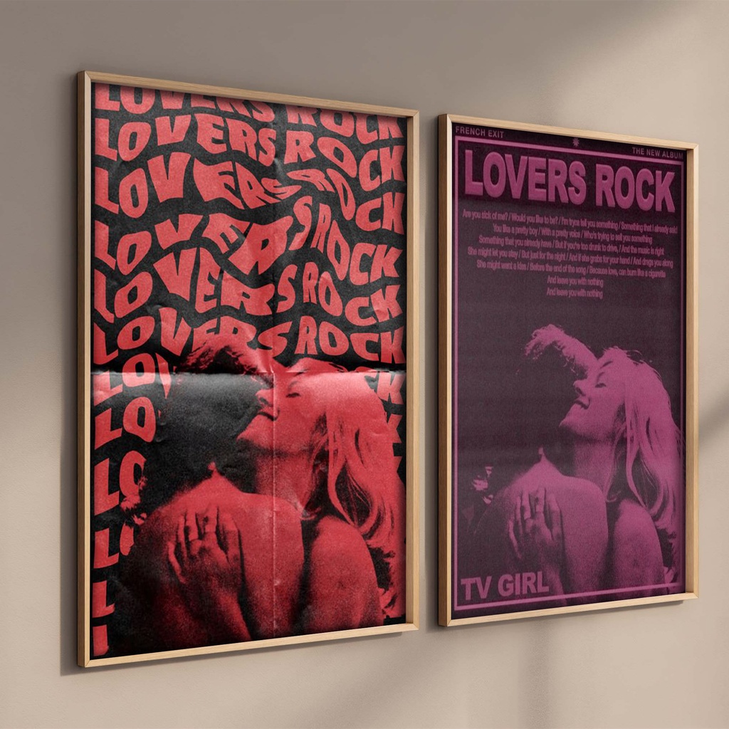 Tranh Sơn Dầu 9Styles Tv Girl First Love Late Spring Mitski 80s Nghệ Thuật