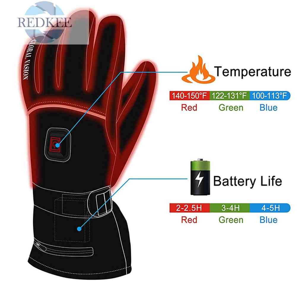 Găng Tay Phủ Toàn Bộ Ngón Tay Dùng Trượt Tuyết &amp; Đạp Xe &amp; Trượt Tuyế