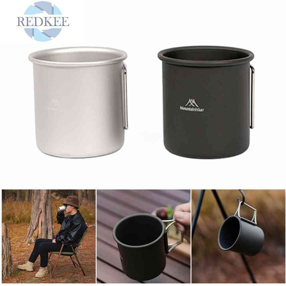 Cốc Uống Nước Bằng Nhôm Dung Tích 300ml Tiện Dụng Mang Theo Du Lịch Leo Núi