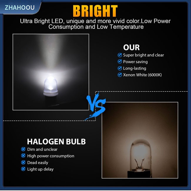 ☃Phụ Kiện Trang Trí Nhà Cửa Độc Đáo Sáng Tạo☃ Bộ 30 Đèn Led 12v 6000k Chất Lượng Cao Cho Xe Hơi