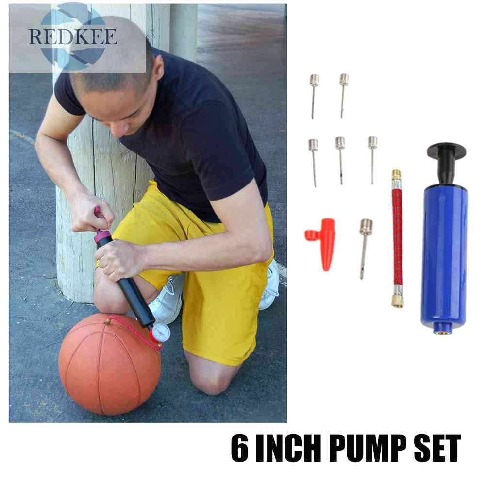 Set 10 Dụng Cụ Bơm Hơi 6 Inches Dành Cho Xe Đạp Kèm Túi Đựng Tiện Lợi