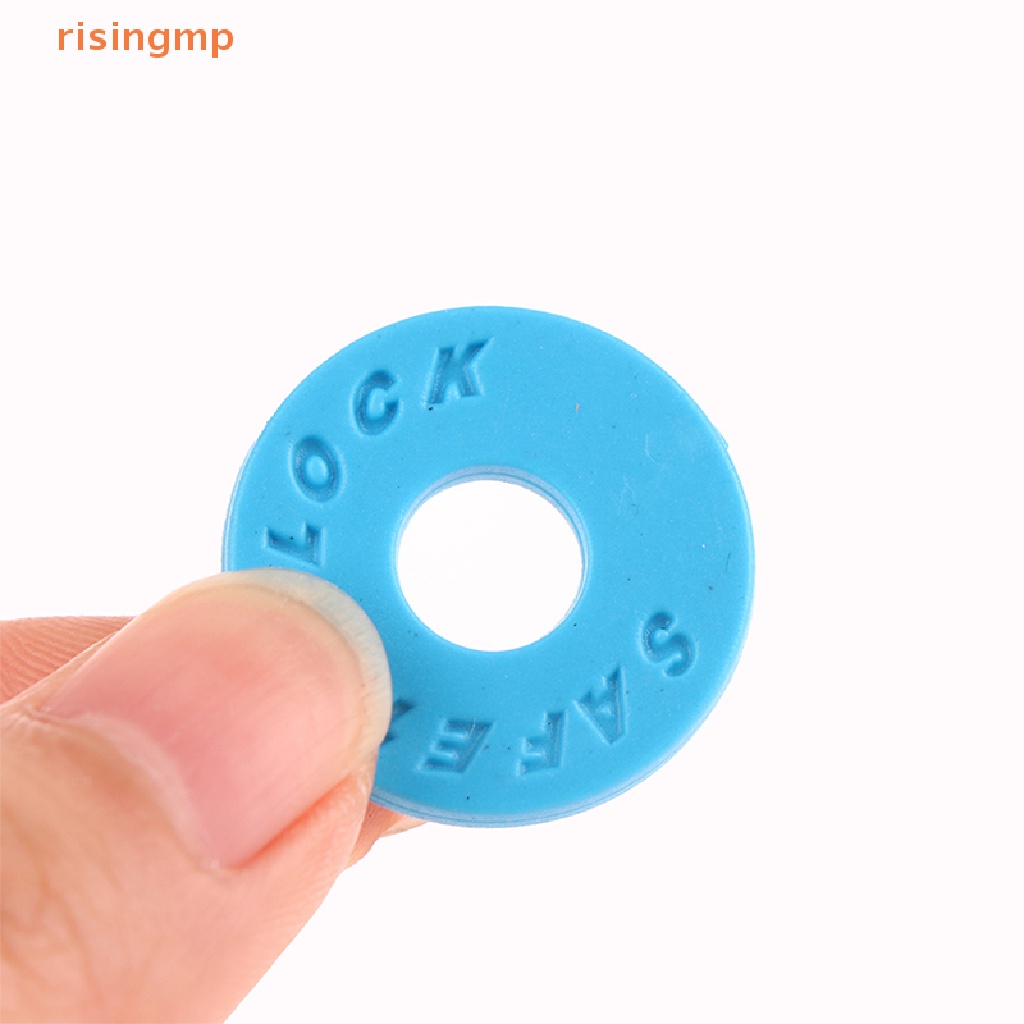 Bộ 2 Khóa Dây Đeo Đàn Guitar Bằng Cao Su Mềm Chống Trượt