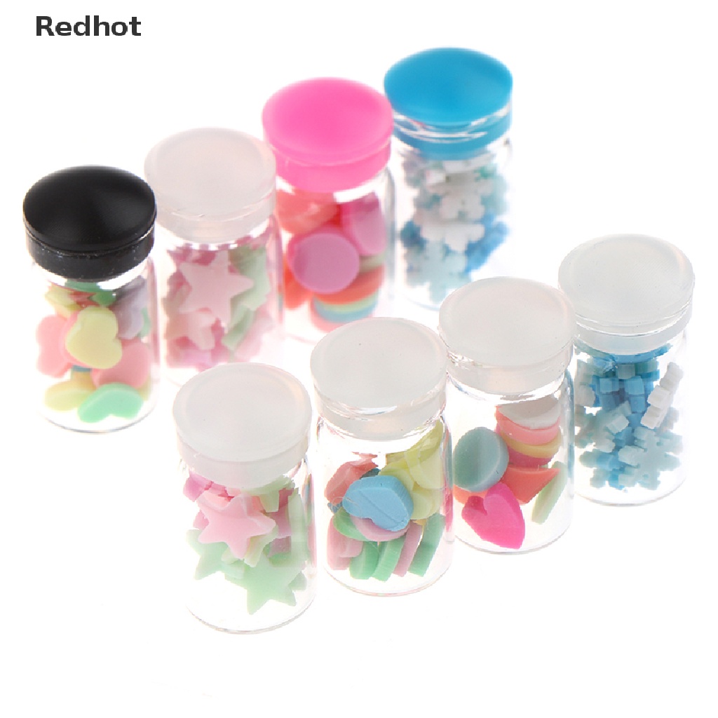 Bộ 4 Hũ Thủy Tinh Đựng Kẹo 1: 12 Trang Trí Nhà Búp Bê