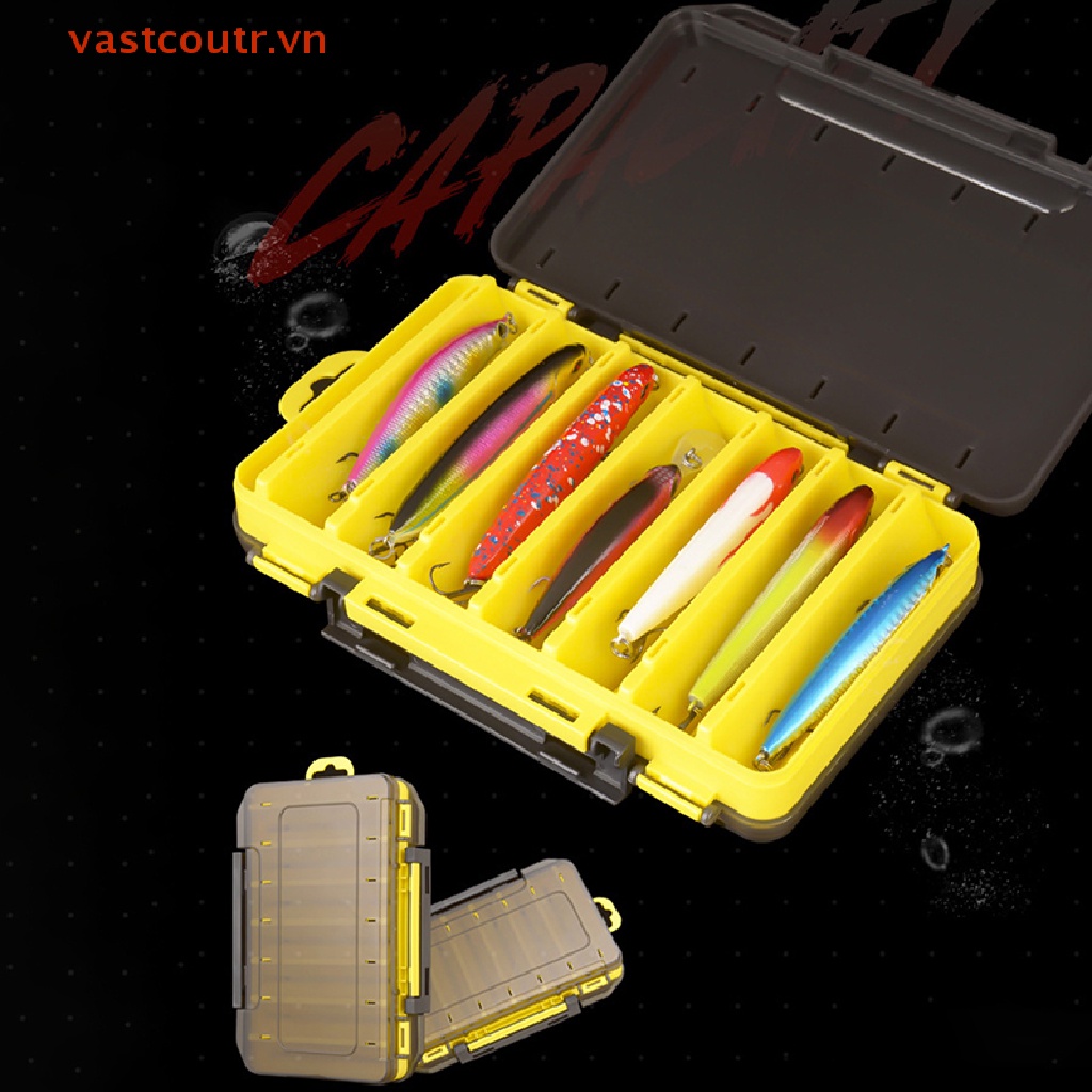 Hộp Đựng Phụ Kiện Câu Cá 14 Ngăn Tiện Dụng