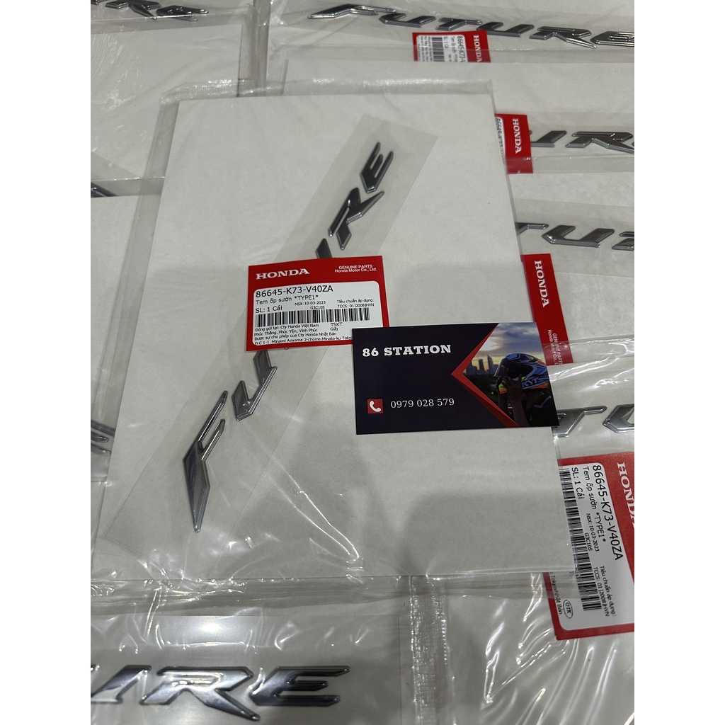 Tem chữ nổi future 2018 - 2023