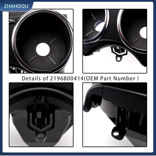 ☃Nhà Cửa☃ Giá Đỡ Cốc Nước Thay Thế Tiện Dụng 2196800414 Phụ Kiện Chuyên Dụng Cho Xe Hơi 06-11 Mercedes-benz Cls C219 C300