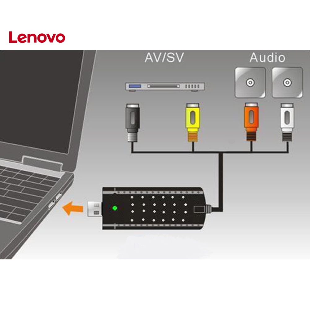 Thiết Bị Chuyển Đổi Tín Hiệu Âm Thanh Hình Hoa Hướng Dương Cổng USB 2.0 RCA