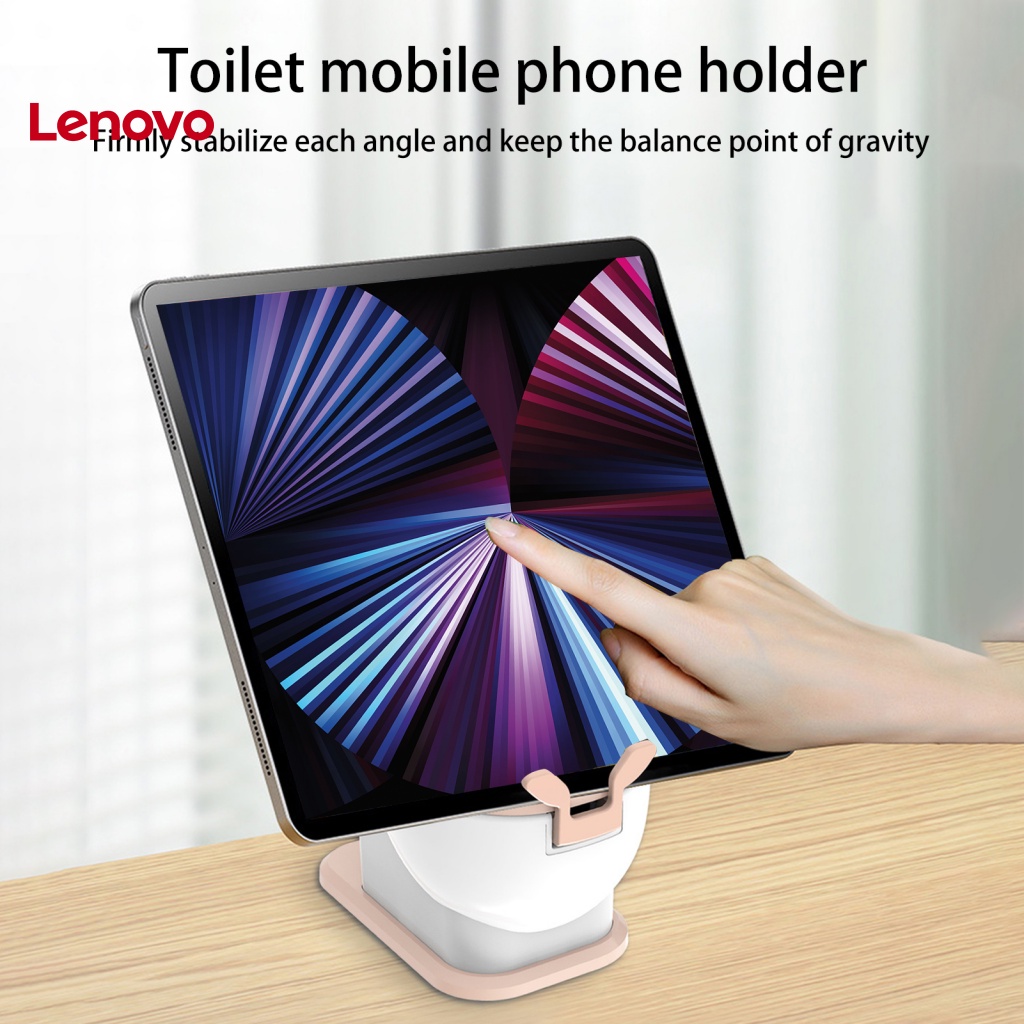 Giá Đỡ Điện Thoại Di Động Hình Toilet Mini Không Trơn Chỉnh Góc Họa Tiết Hoa Hướng Dương