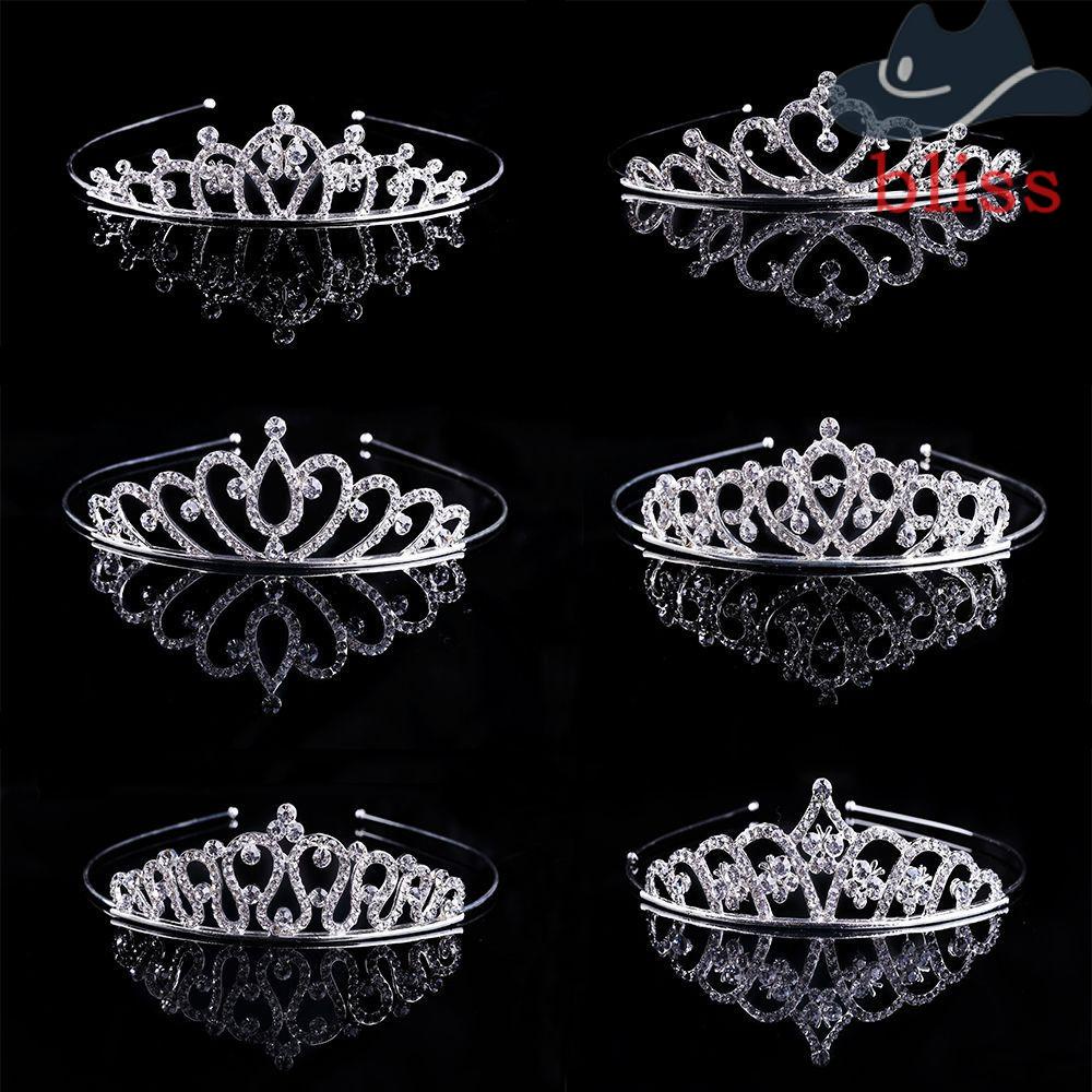 Cài Tóc Hình Vương Miện Trái Tim Thời Trang Cho Cô Dâu