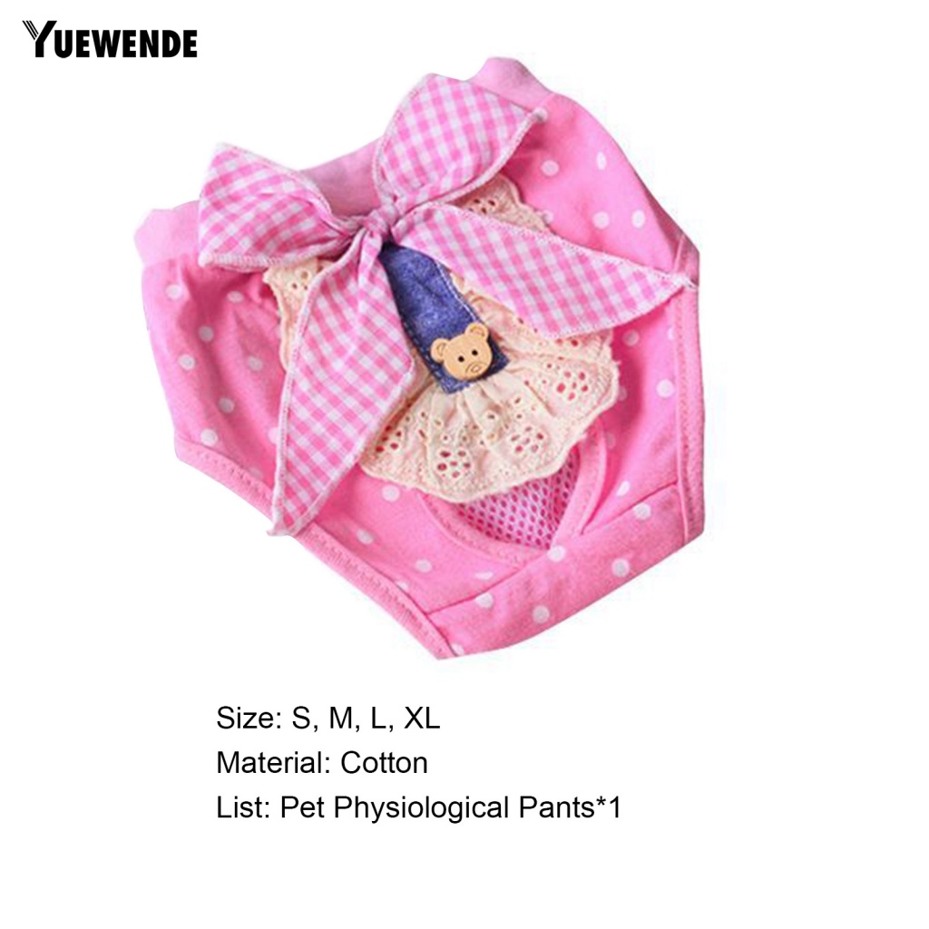 Quần Lót Sinh Lý Mềm Mại Có Thể Tái Sử Dụng Cho Thú Cưng
