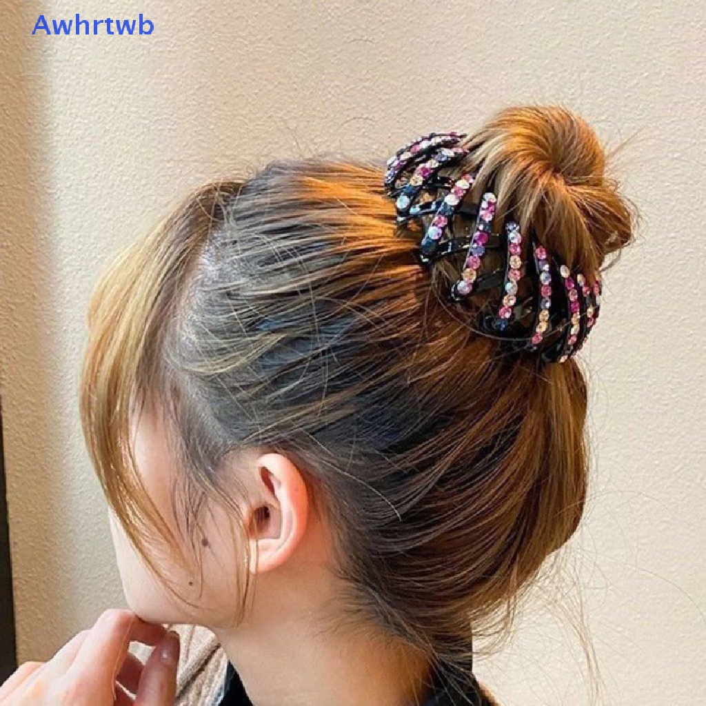 Kẹp Càng Cua Cố Định Đính Đá Cao Cấp Mới Cho Nữ