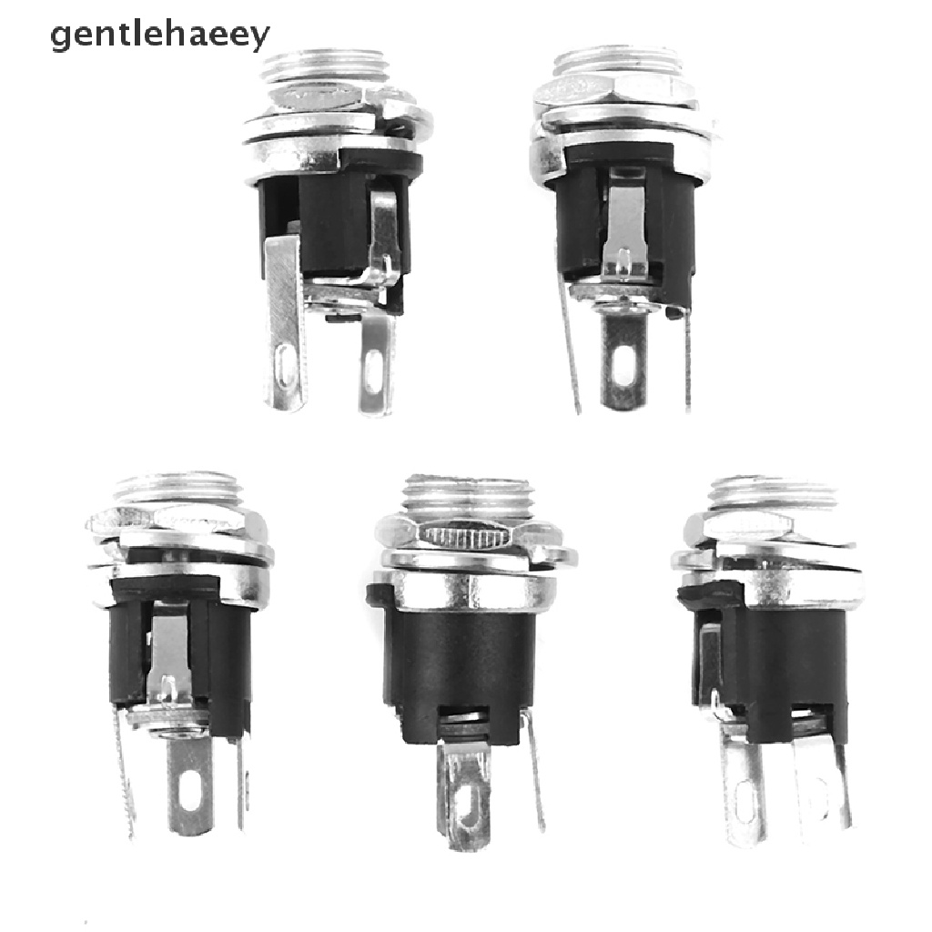 Set 5 Đầu Nối Ổ Cắm Cái 5.5 Mmx2.5 mm DC