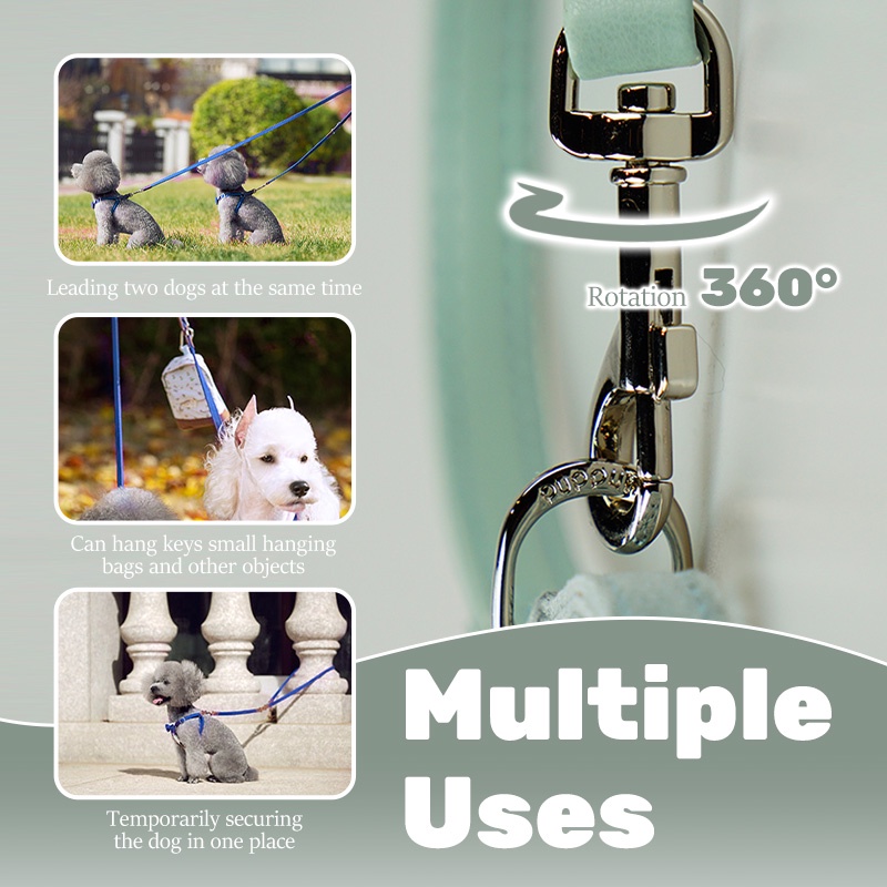 HamshMoc Dây Dắt Thú Cưng Đi Dạo Mềm Mại Bền Bỉ Đa Năng Có Thể Điều Chỉnh Được