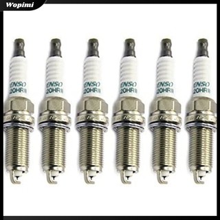 Set 6 bugi đánh lửa 90919-01247 fk20hr11 cho xe ô tô