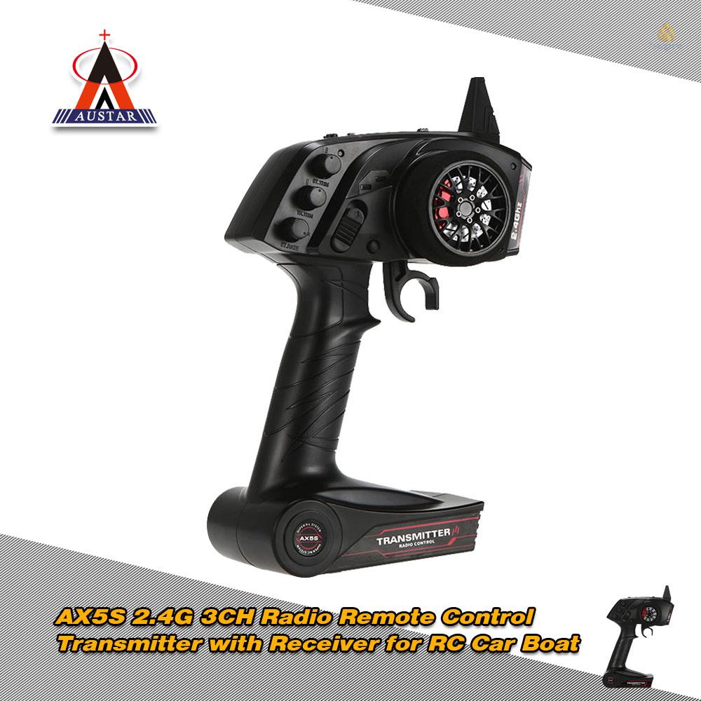Thiết Bị Truyền Nhận Tín Hiệu Radio AUSTAR AX5S 2.4G 3CH AFHS Cho Xe Hơi / Tàu Thuyề
