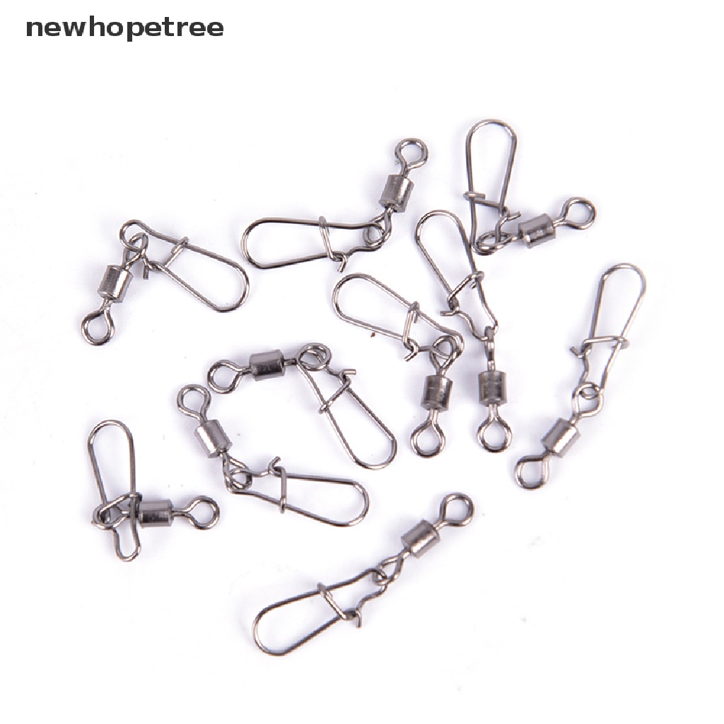 Bộ 10 Móc Câu Cá Có Khớp Khuyên Tiện Dụng