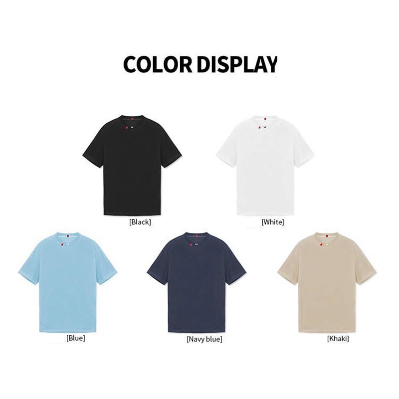 Áo Thun Nam Tay Ngắn Có In Hình Phong Cách Hàn Quốc