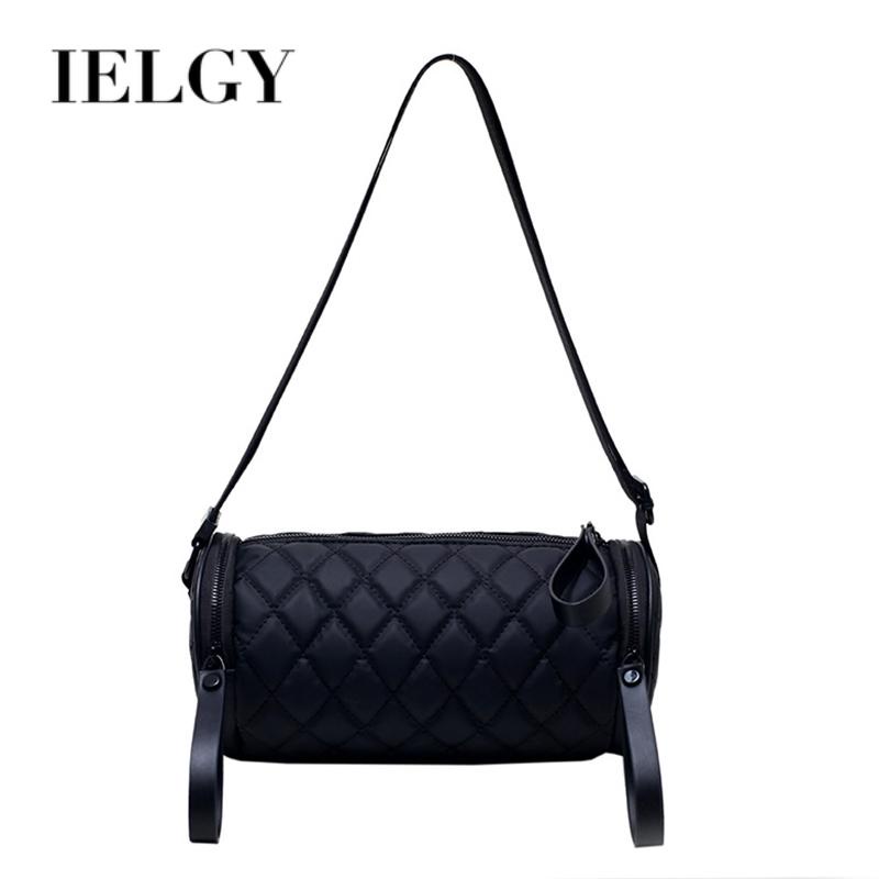 Ielgy Túi Đeo Vai Một Bên Vai Hình Thoi Đơn Giản Hợp Thời Trang Cho Nữ