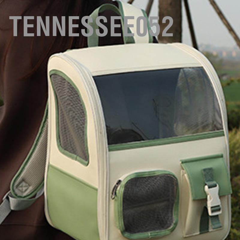 Tennessee052 Ba lô thú cưng di động cho mèo có lưới thoáng khí chó ngoài trời