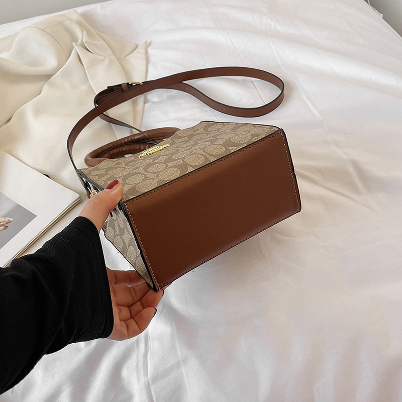 COACH7375 Men's and Women's Sling Bag Classic style Retro Luxury Girlfriend Gift Shoulder Sling Bag Bag