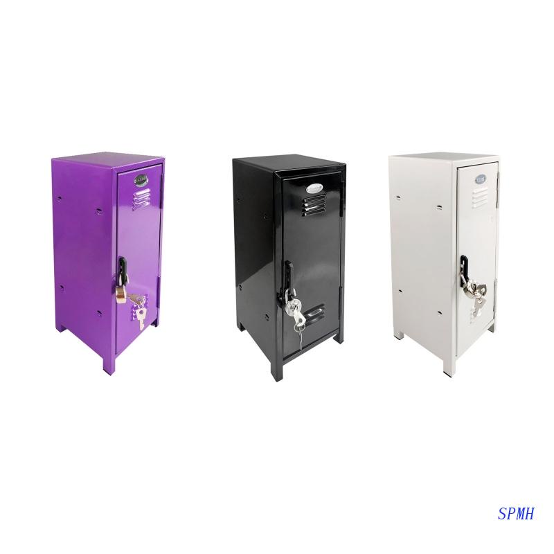 Tủ Đựng Đồ Trang Điểm Bằng Kim Loại Kiểu Dáng Dễ Thương Xinh Xắn