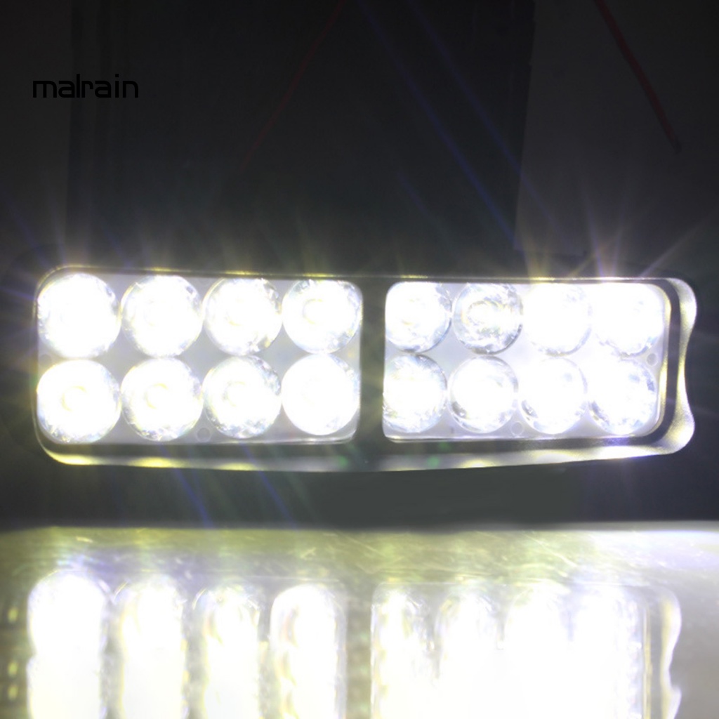 Đèn Pha LED IP65 Bằng Nhựa Chống Nước Chuyên Dụng Cho Xe Mô Tô