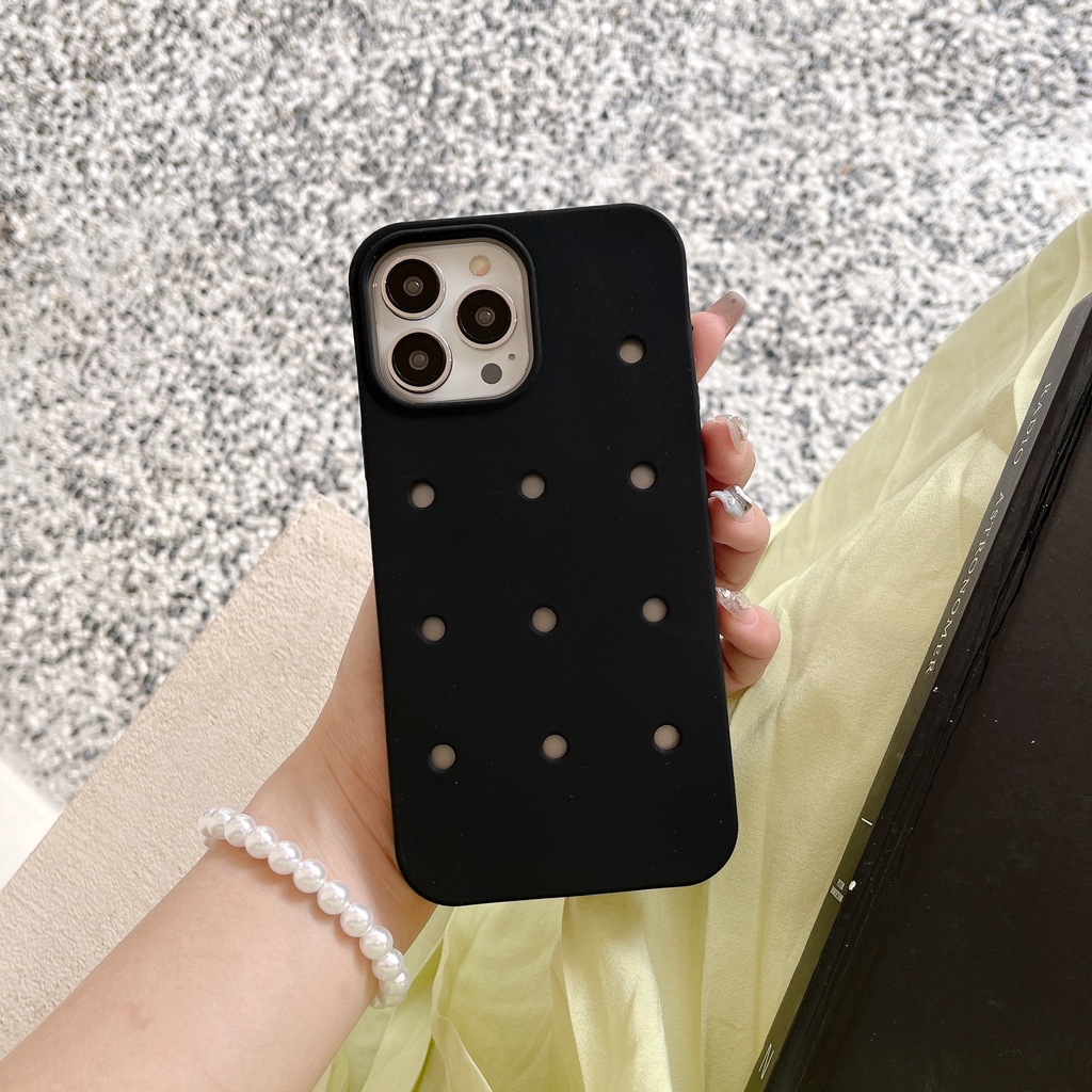 Ốp Điện Thoại Tpu Dẻo Màu Sắc Ngọt Ngào Thiết Kế Đơn Giản DIY Cho iPhone 14 13 12 11 Pro Max