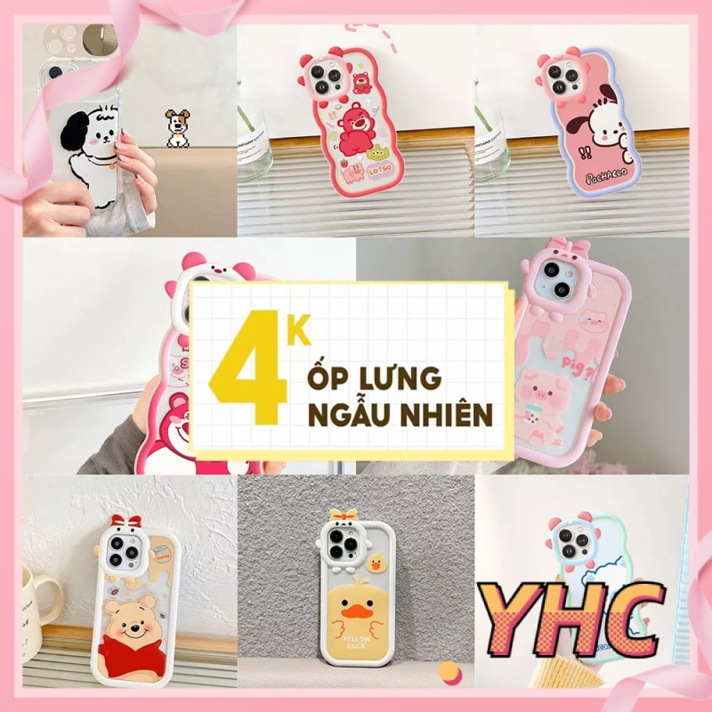Ốp lưng iphone Bó hoa thỏ tươi nhỏ 3D hiệu ứng vỏ bong bóng silicone Cho iPhone 6 / 6S / 6splus / se / 7 / 7plus / 8 / 8plus / X / xs / xsmax / 11 / 12 / 13 / 14 / Plus / Pro-5068