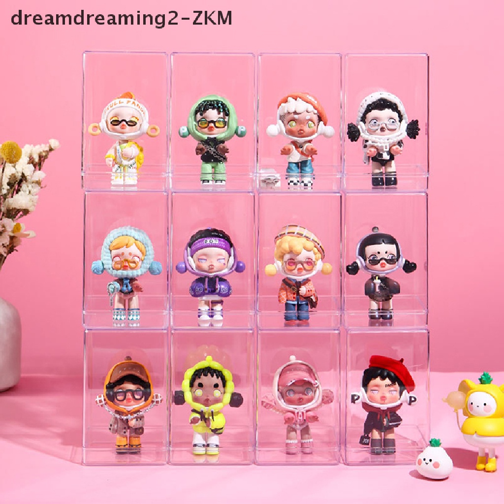 1 Hộp Trưng Bày Mô Hình Búp Bê Trong Suốt Chống Bụi