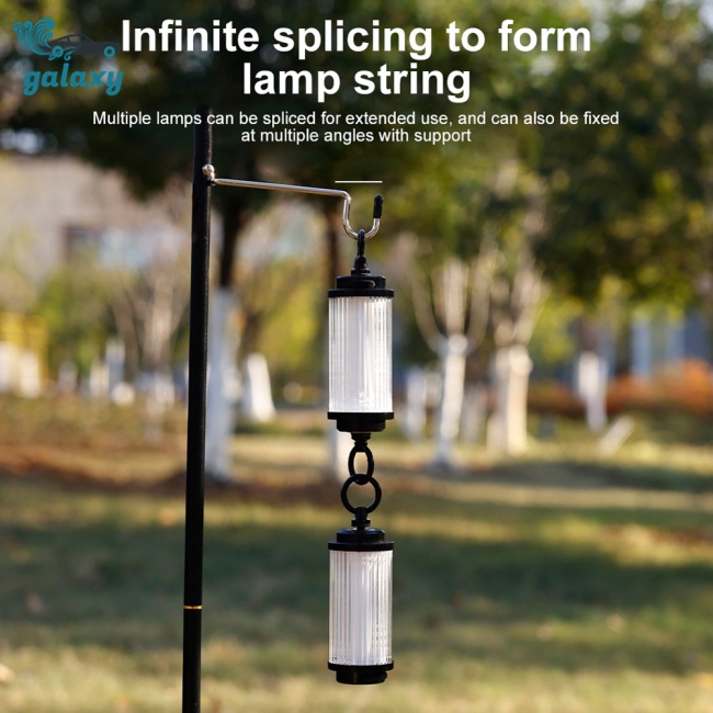 Galaxy Đèn Pin Cắm Trại Đa Năng Sạc Usb Type-c