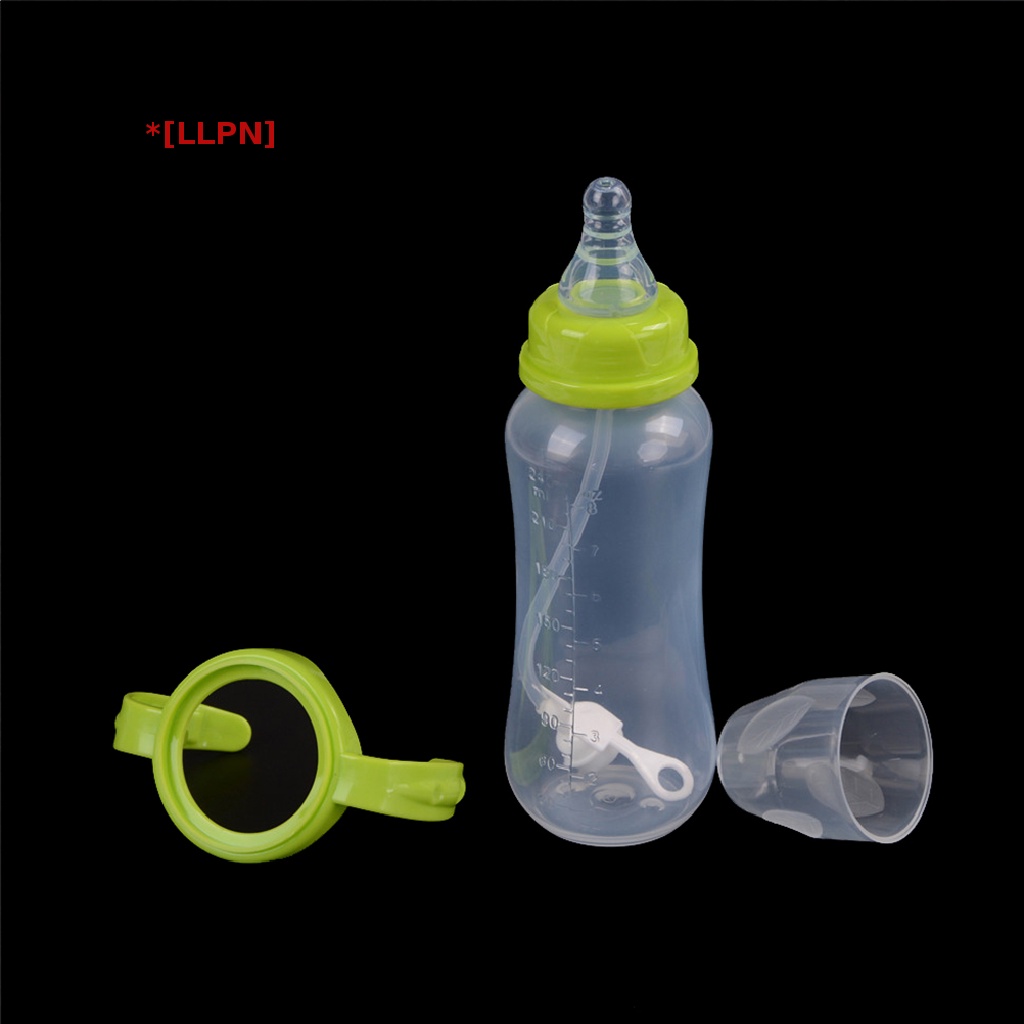 Bình Sữa Có Ống Hút Dung Tích 240ML Tiện Dụng Cho Bé