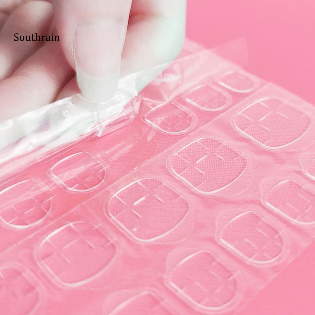 1 Bộ Băng Keo Hai Mặt Trong Suốt Dùng Trang Trí Móng Tay Nghệ Thuật