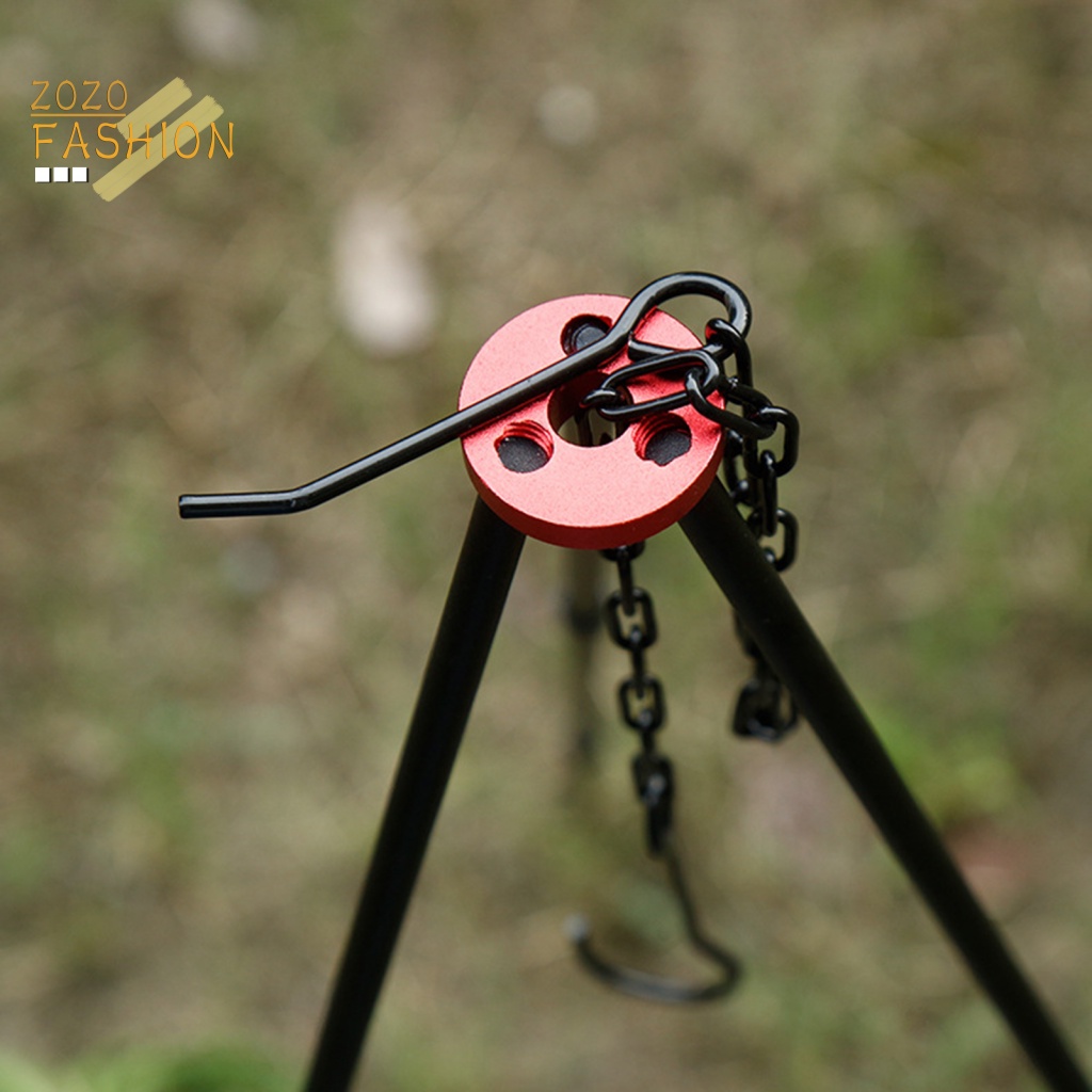 1 Bộ Giá Đỡ Ba Chân Cắm Trại Chống Trượt Có Thể Gấp Gọn Tiện Dụng