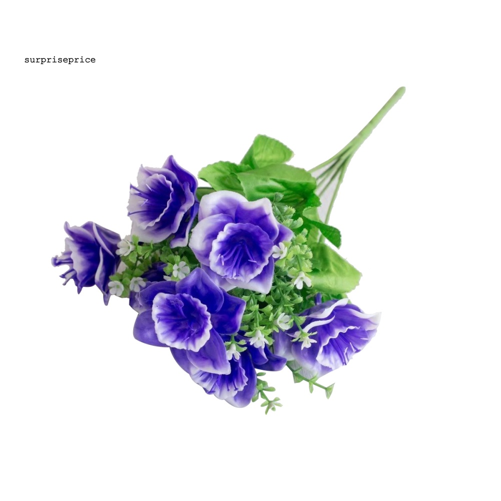 1 Bó Hoa Babysbreath Daffodil Nhân Tạo Trang Trí Nhà Ở / Văn Phòng