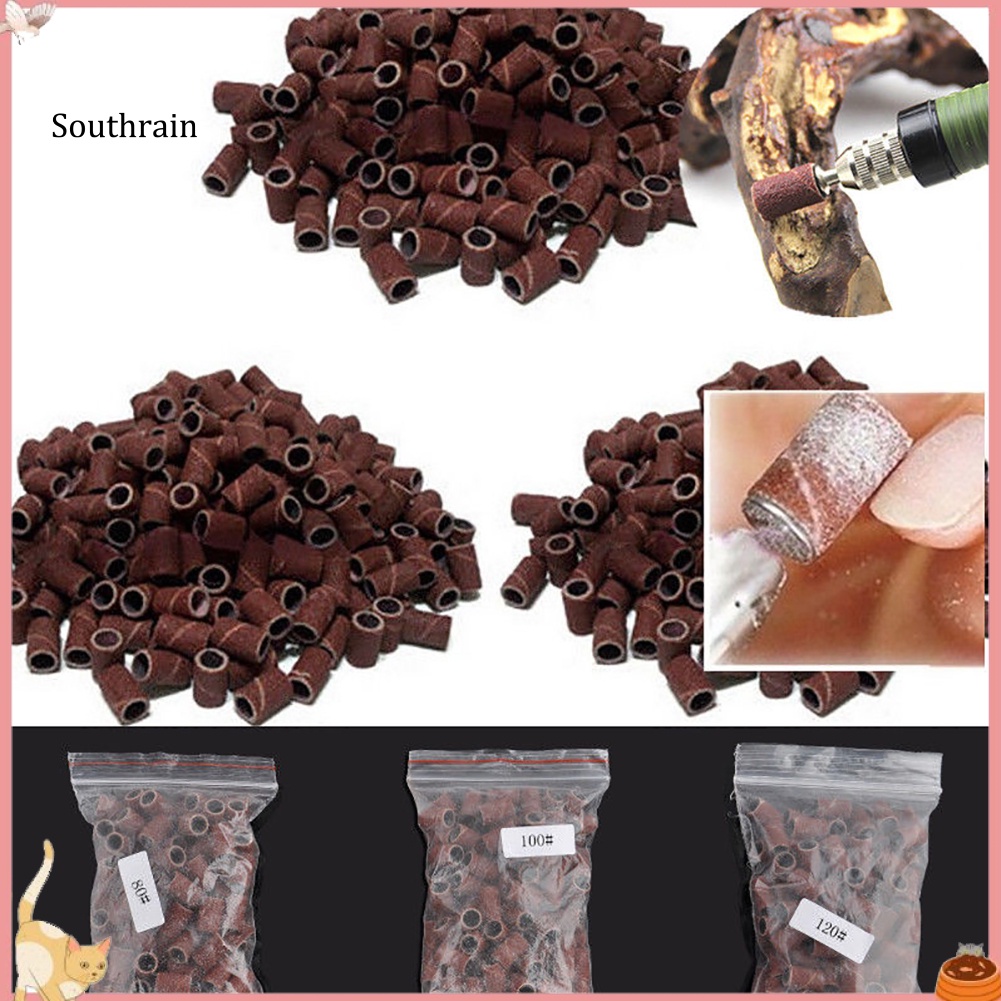 Set 100 Vòng Nhám Mài Móng Tay Chuyên Dụng