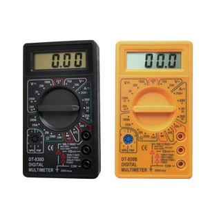 DT-830D Mini Digital Multimeter AC/DC Volt Amp Ohm Diode hFE Continuity Tester
