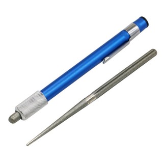 Fishing Hook Sharpener Pen Sharpener Outdoor Diamond Shaped Knife Sharpener