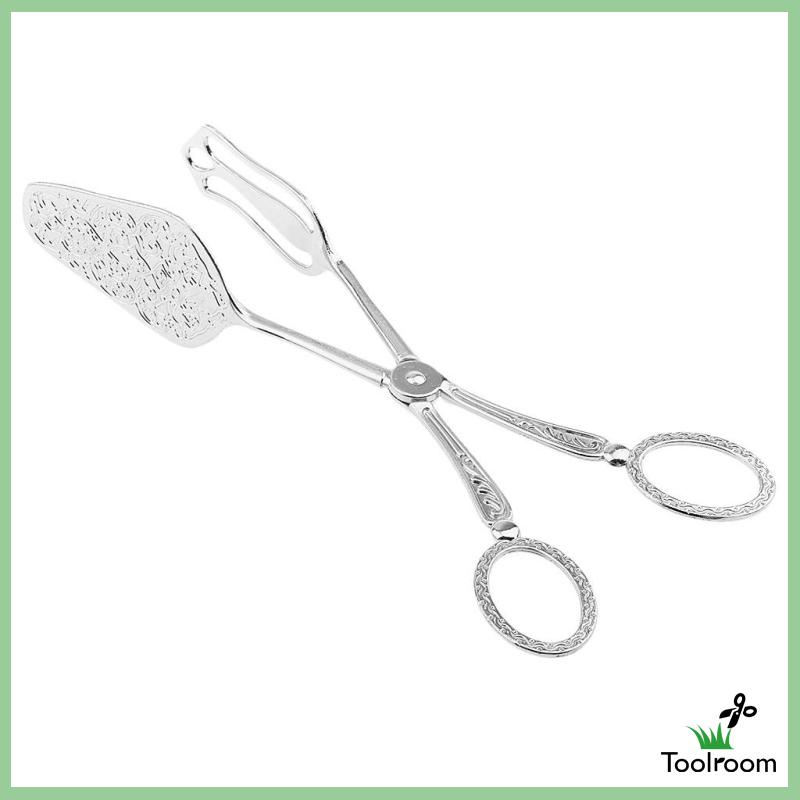 Kẹp Gắp Thức Ăn Bằng Kim Loại Dày Dặn Màu Vàng #1