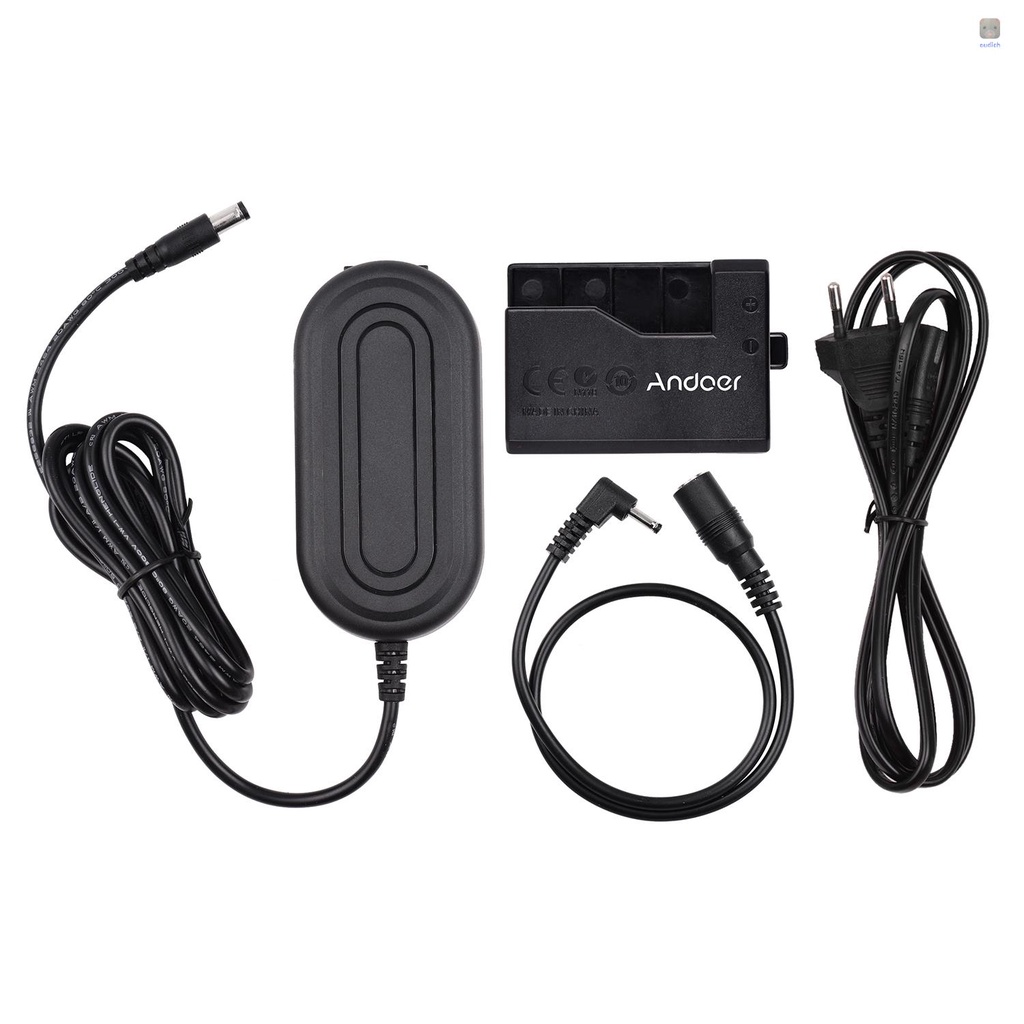 Bộ Sạc Pin Andoer ACK-E10 Tương Thích Với EOS Rebel T3 / T5 / T6 / T7 / T100 / Kiss X50 / Kiss X70 / 1100D / 1200D / 1300D / 2000D / 4000D / 4000D / 4000