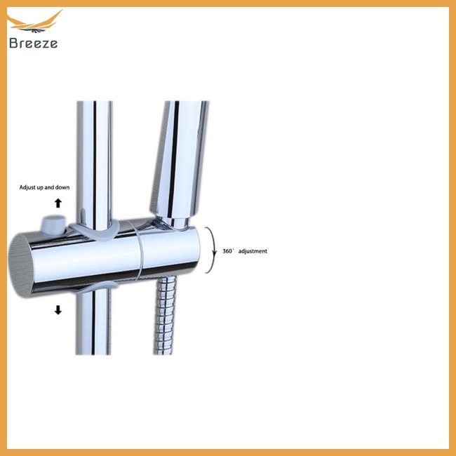 Giá Đỡ Vòi Hoa Sen Thay Thế Bằng ABS Mạ Crom Tùy Chỉnh Tiện Dụng Cho Nhà Tắm