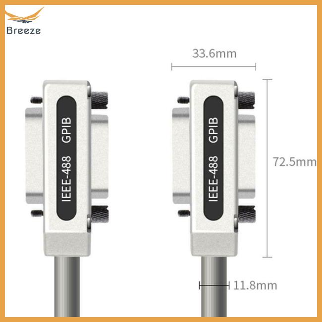 Đầu Nối Cáp Iee-488 GPIB Bằng Kim Loại Chuyên Dụng