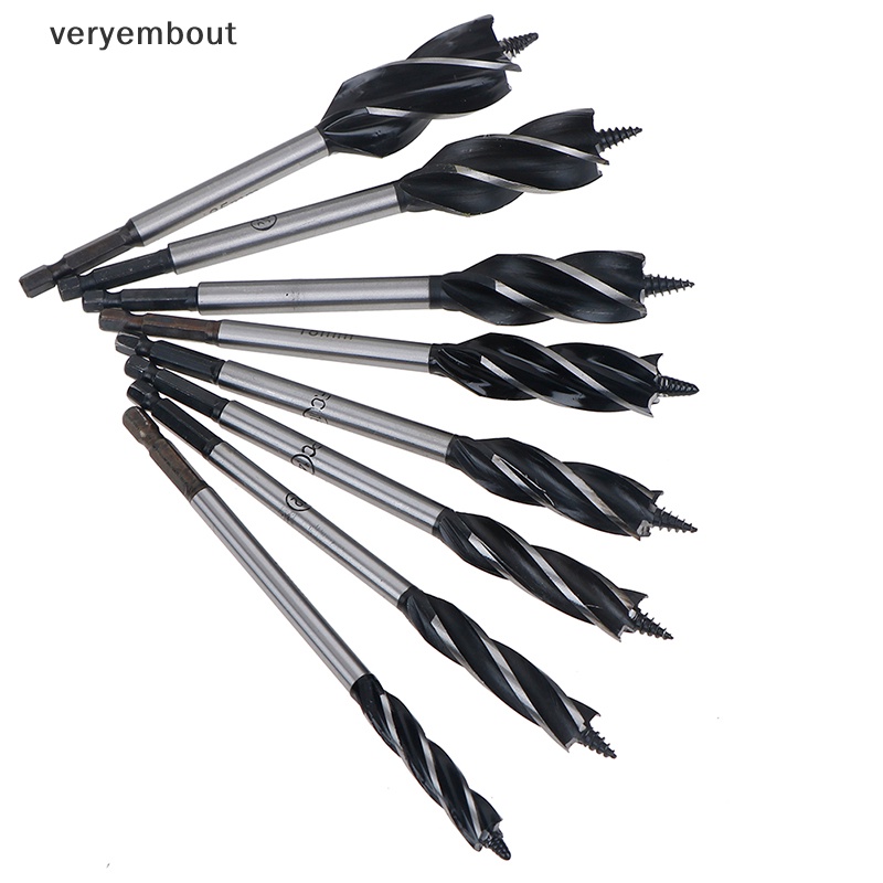 Bộ Mũi Khoan Xoắn 10-25mm Chuyên Dụng Gia Công Vật Liệu Gỗ