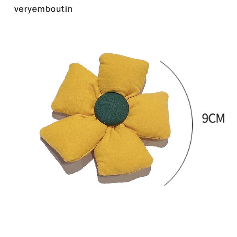 1 Kẹp Tóc Hình Hoa Hướng Dương / Cá Mập Phong Cách Đơn Giản Cho Nữ