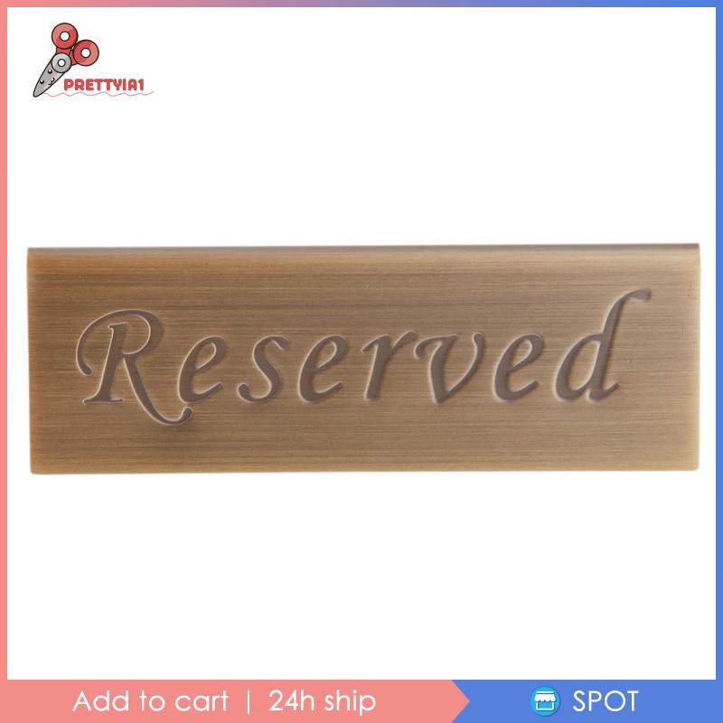 Giá Đỡ Bảng Tên Bằng Thép Không Gỉ Prettyia1