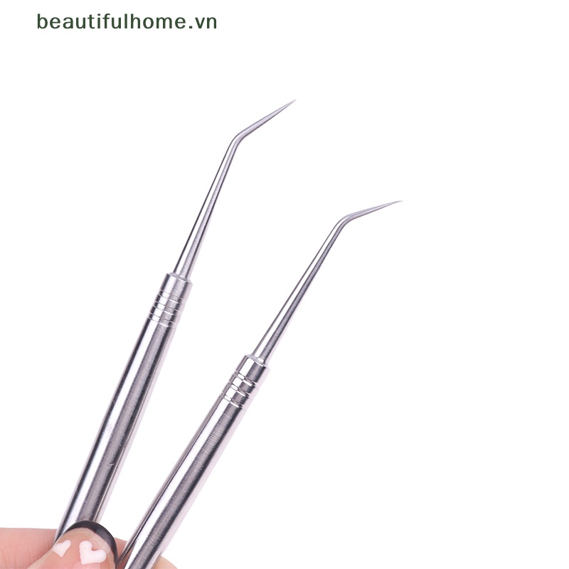 Thanh Kim Loại Làm Sạch Lông Mi Giả 2 Trong 1