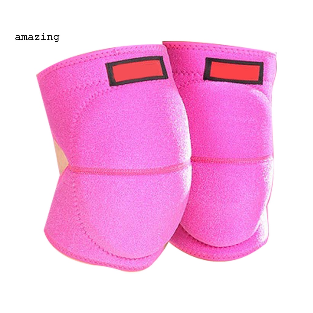 Set 2 Đệm Bảo Vệ Đầu Gối Dày Dặn Giữ Ấm Chống Trượt Khi Chơi Thể Thao Ngoài Trời