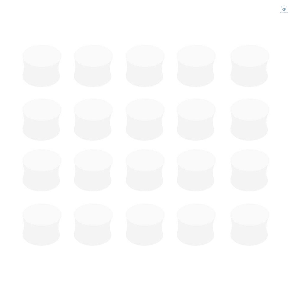 [laptvn] Bộ 20 Miếng Đánh Dấu Vị Trí Đàn Guitar Bằng Vỏ Ngọc Trai Trắng Chấm Bi